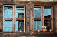 Romanian Window Stock Photo Romanian Window Stock Photo