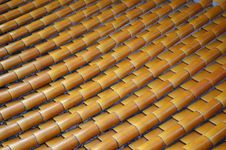 Colored Glaze Roof Royalty Free Stock Images Colored Glaze Roof Royalty Free Stock Images