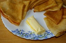 Russian Pancakes Royalty Free Stock Photography Russian Pancakes Royalty Free Stock Photography