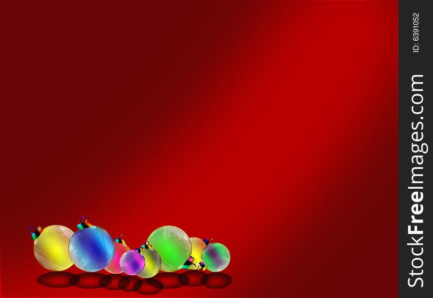 An abstract background for christmas