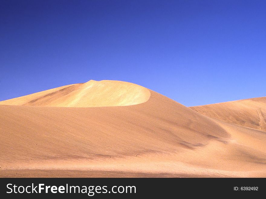 Blu Sky And Desert