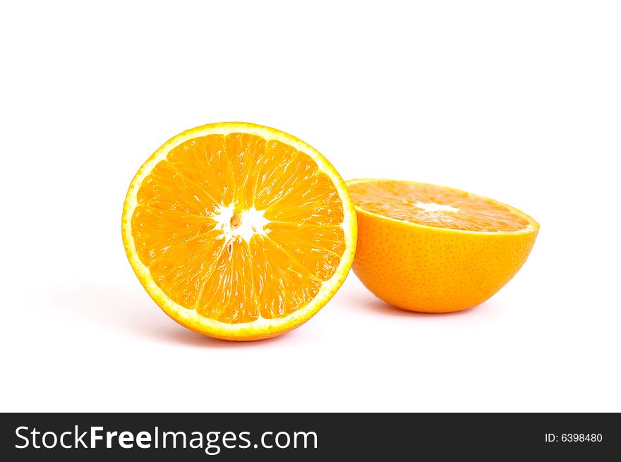 Ripe Orange Isolated