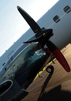 Airplane Propeller Royalty Free Stock Photos Airplane Propeller Royalty Free Stock Photos