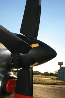 Airplane Propeller Royalty Free Stock Images Airplane Propeller Royalty Free Stock Images