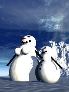 Snowman  25 Stock Photos