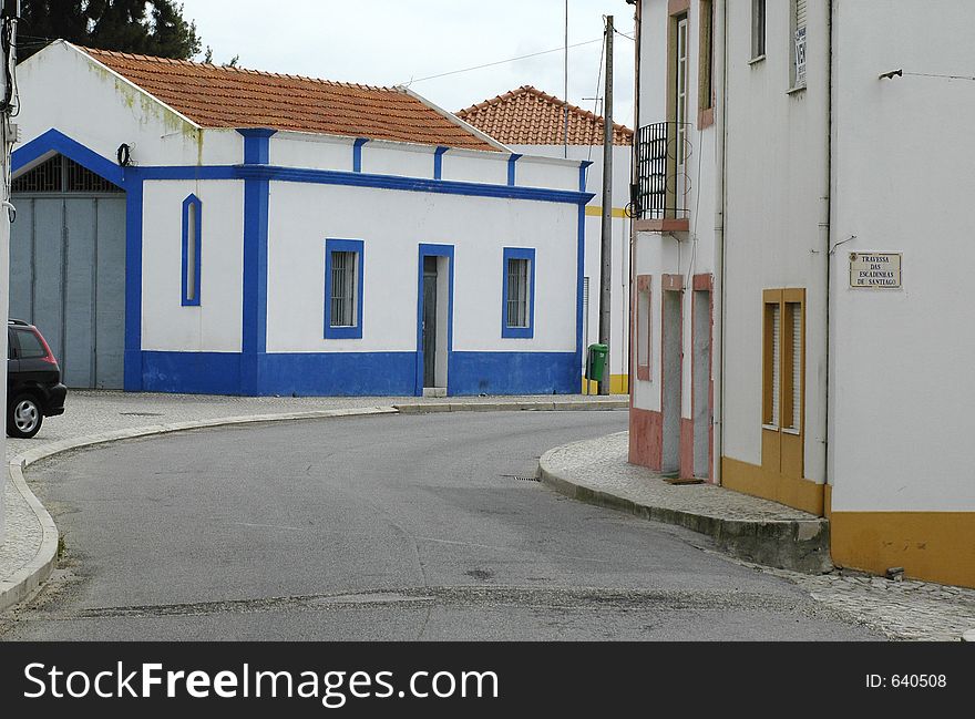 Shapes and colours of Alcacer do Sal,southern Portugal, E.U. Shapes and colours of Alcacer do Sal,southern Portugal, E.U.