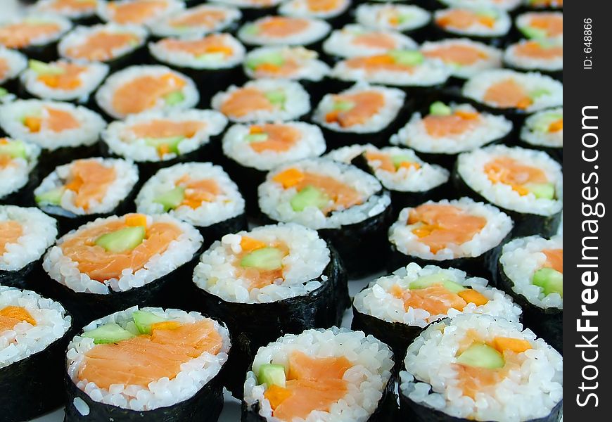 Roll sushi