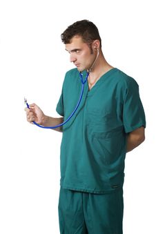 Doctor With Stethoscope Stock Images Doctor With Stethoscope Stock Images