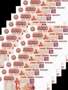 Background - Row Of Roubles Royalty Free Stock Photo Background - Row Of Roubles Royalty Free Stock Photo
