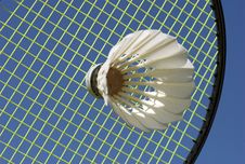 Close-Up Badminton Royalty Free Stock Photo Close-Up Badminton Royalty Free Stock Photo