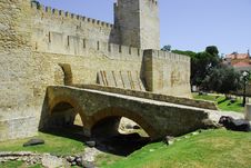 Bridge To Castel Royalty Free Stock Photography Bridge To Castel Royalty Free Stock Photography