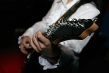 Playing Guitar Stock Photography Playing Guitar Stock Photography