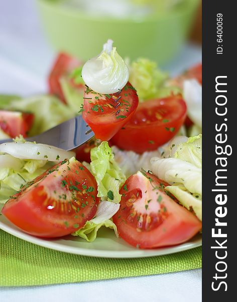 Salad With Tomatoes