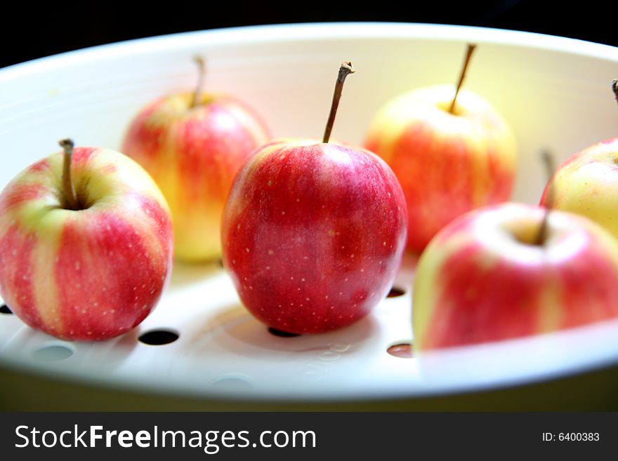 Chinese small apple, it's called Haitang in Chinese, sweet and delicious fruit.