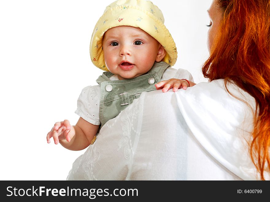 Happy Mother With Girl