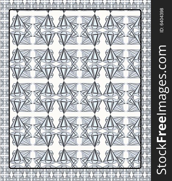 A seamless diamond graphic wallpaper.  Adobe Illustrator EPS 10 file included in download. A seamless diamond graphic wallpaper.  Adobe Illustrator EPS 10 file included in download
