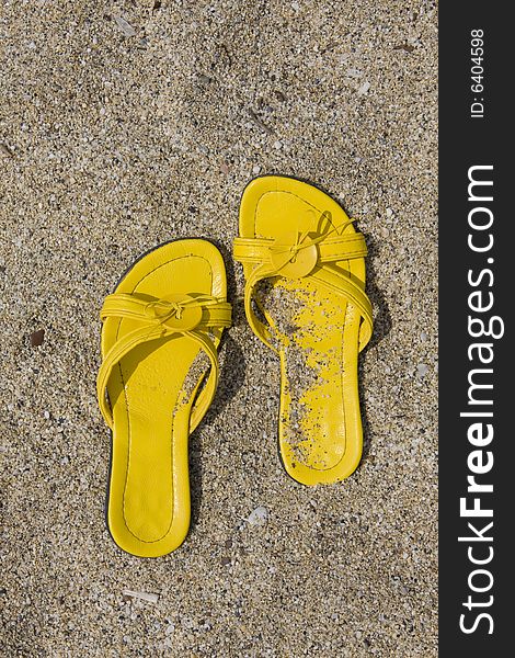 Yellow Flip-Flops