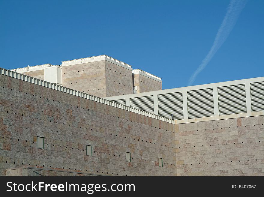 Large office building made in stone