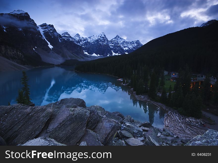 Moraine Lake, Alberta, Banff National Park, Canada