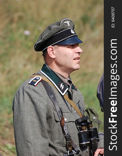 German Soldier  WW2 Reenacting