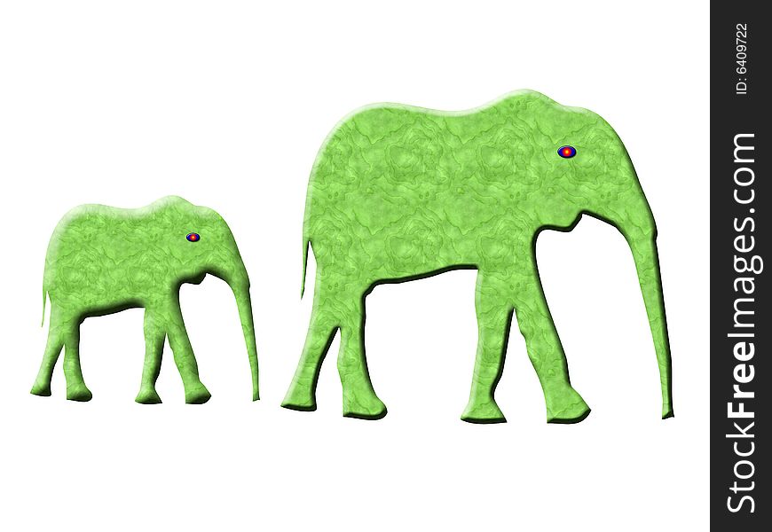 Cartoon Elephants