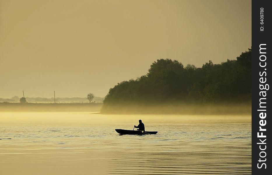 Morning on the river