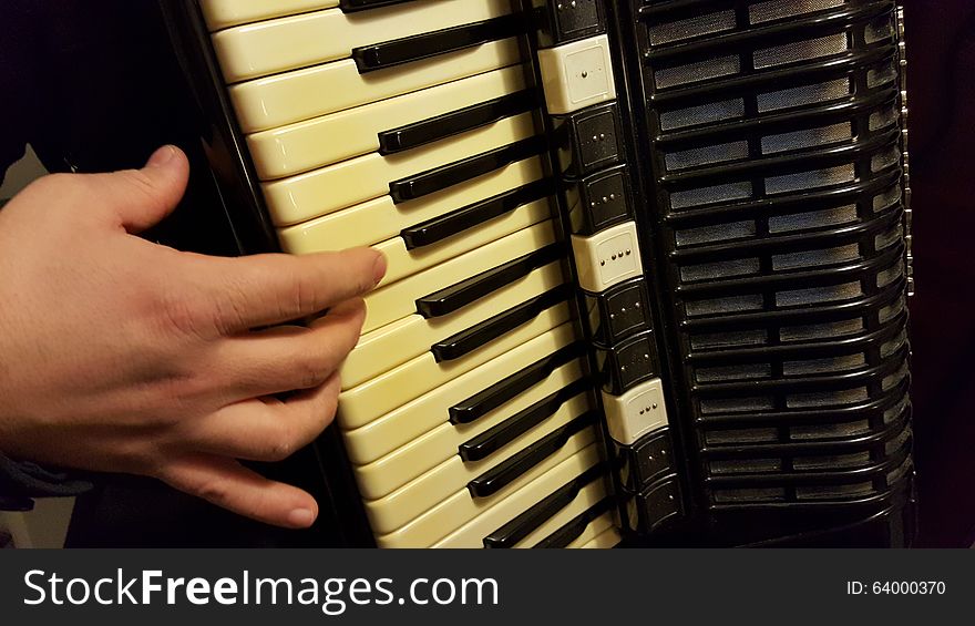 Accordion player