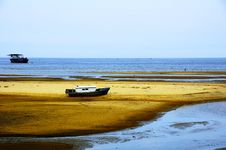 Small Wooden Boat Royalty Free Stock Images Small Wooden Boat Royalty Free Stock Images