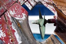 Old Propeller Royalty Free Stock Photo