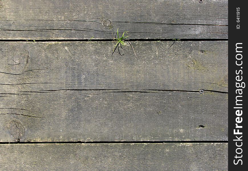 Image of old wooden discolored planks. Image of old wooden discolored planks