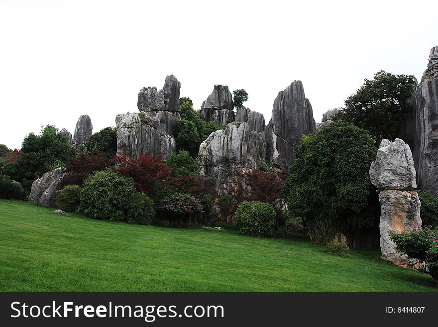 Stone Forest, China's National Park, Yunnan, China