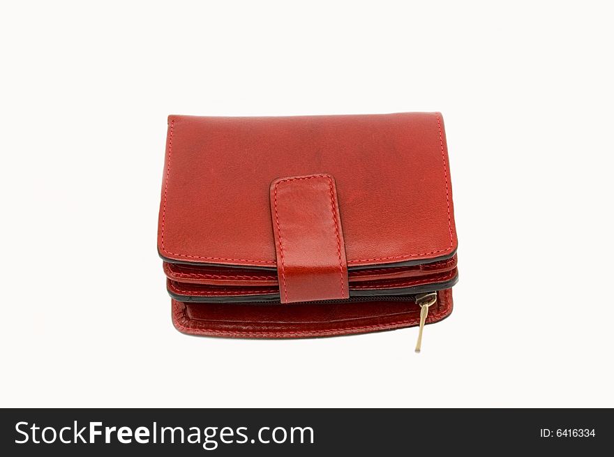 Red Woman S Wallet