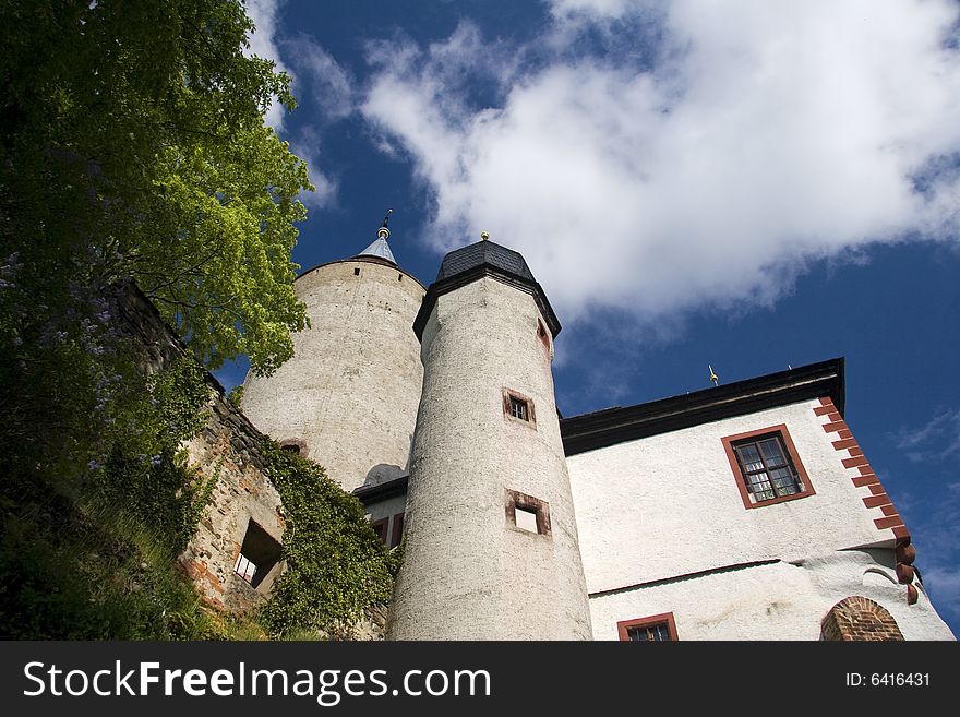 Castle Burg Posterstein, Thueringen, Germany