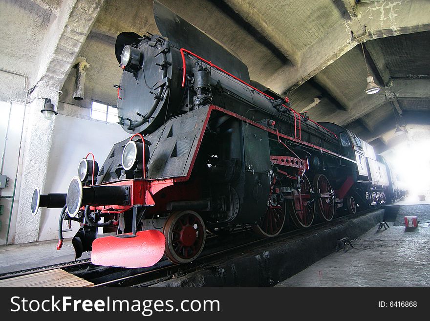 Iron locomotive