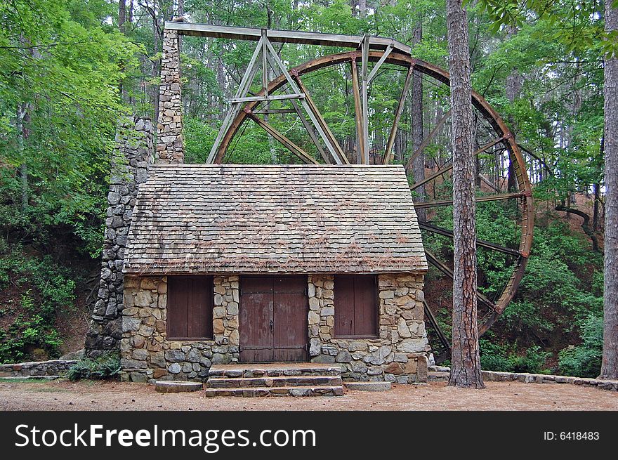 Old Grist Mill at Berry College in Rome, Georgia