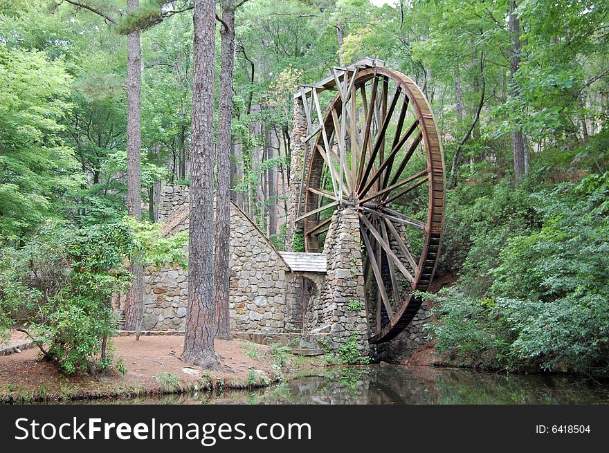 Old Grist Mill at Berry College in Rome, Georgia