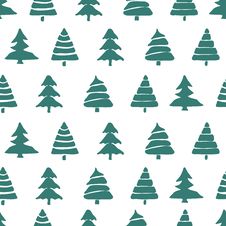 Fir Tree Seamless Pattern Stock Photo Fir Tree Seamless Pattern Stock Photo