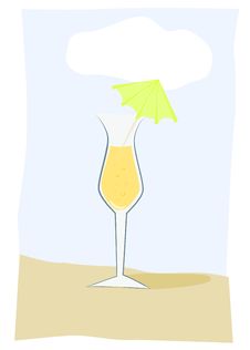 Summer Drink Royalty Free Stock Photo Summer Drink Royalty Free Stock Photo
