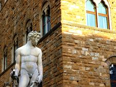 Neptune S Fountain Glimpse Royalty Free Stock Photo Neptune S Fountain Glimpse Royalty Free Stock Photo