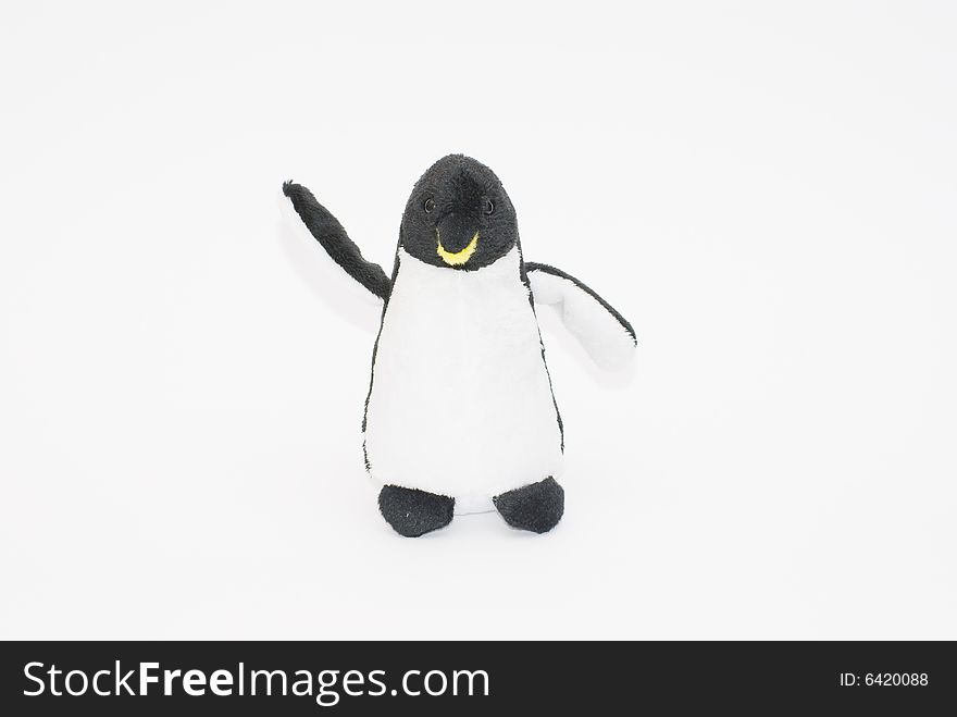 Cuddling animal for children, against a white background. Cuddling animal for children, against a white background