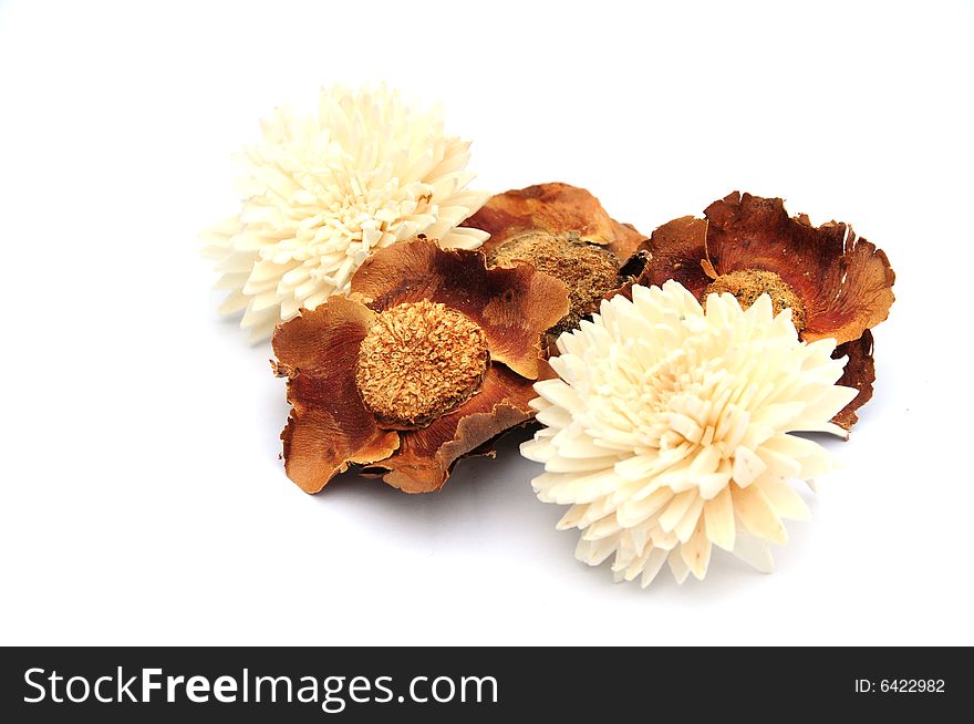 Dried scented flowers