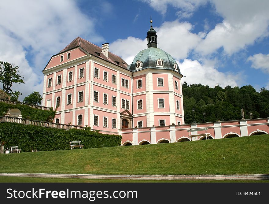 A beautiful chateau located in the Czech republic. A beautiful chateau located in the Czech republic