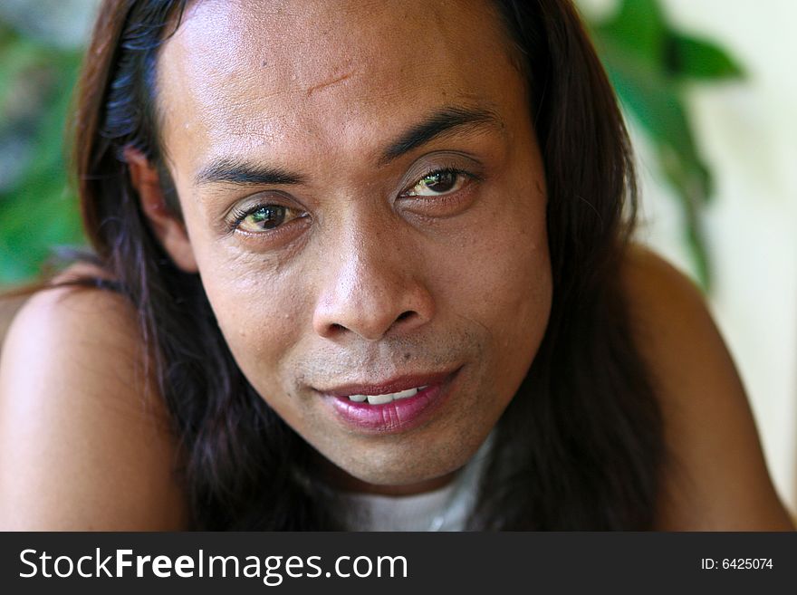 Portrait of a happy man from Thailand. Portrait of a happy man from Thailand.