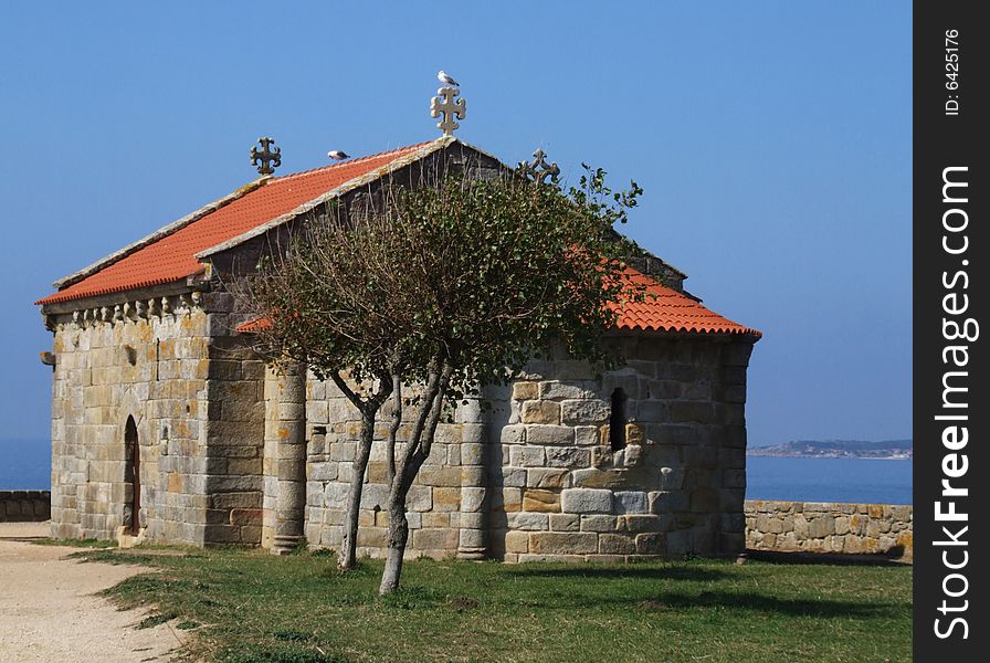 Nice little church near the sea. Nice little church near the sea