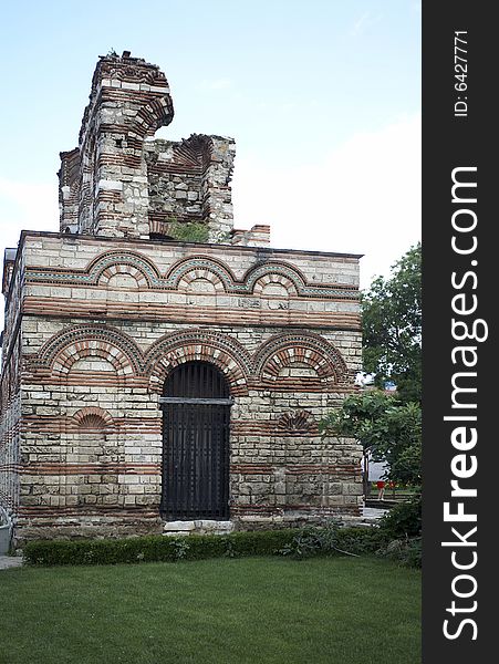 Old church in a park