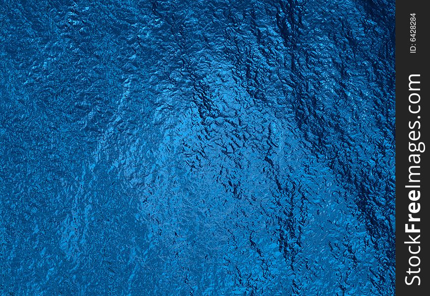 Blue calm water surface with soft waves