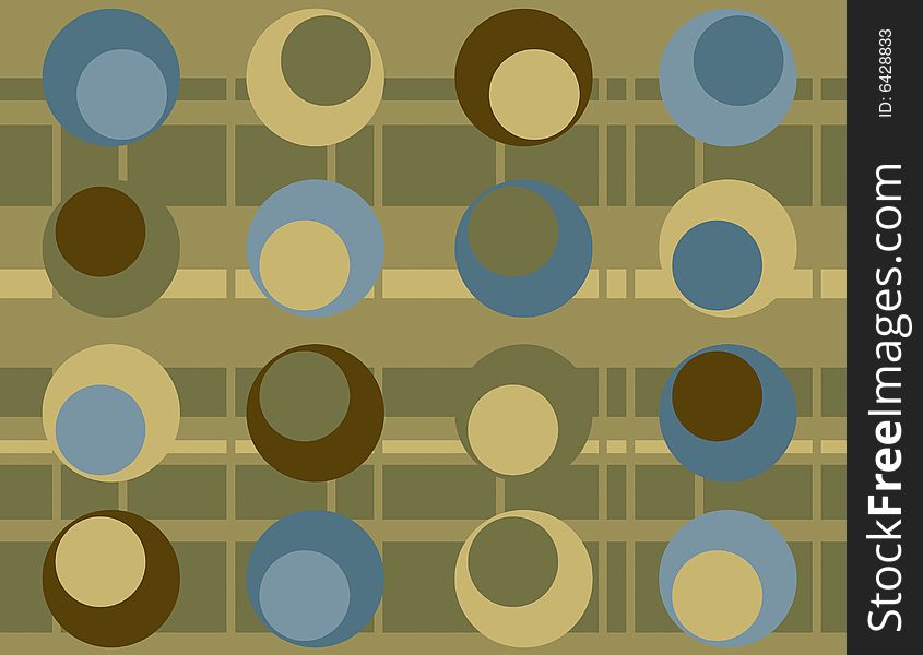 Dot pattern over horizontal background. Dot pattern over horizontal background