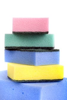 Bath Sponges Stock Photography Bath Sponges Stock Photography