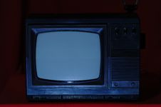 Old Television Set. Royalty Free Stock Photos