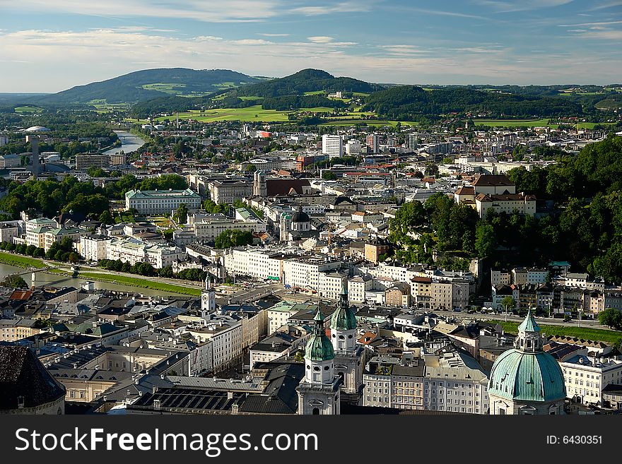 Salzburg city in Austria, Europe